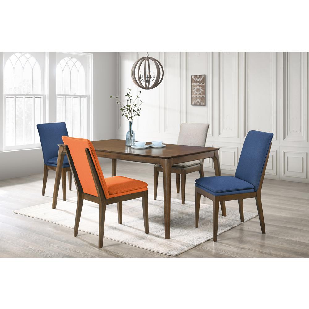 Maggie Dining Table W / 4 Natural Chairs. Picture 8