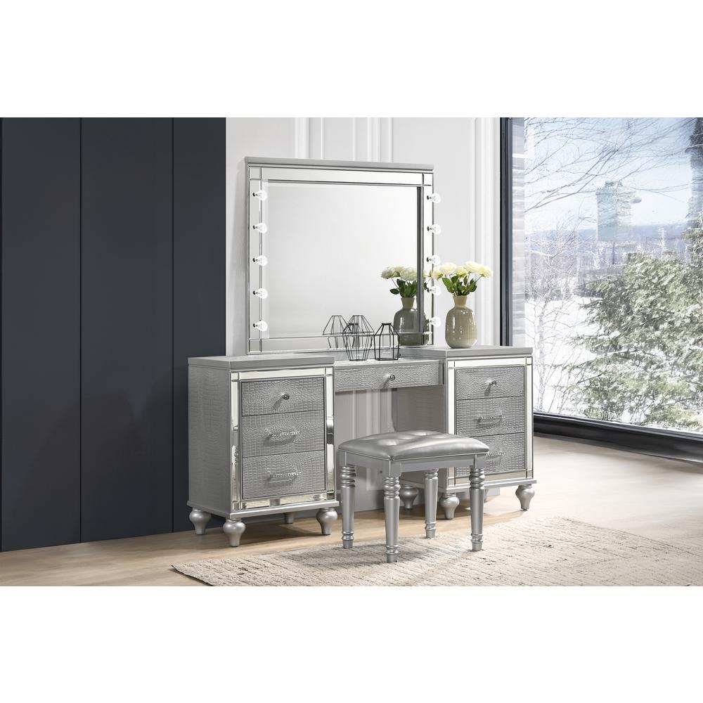 Valentino Vanity Table-Silver. Picture 7