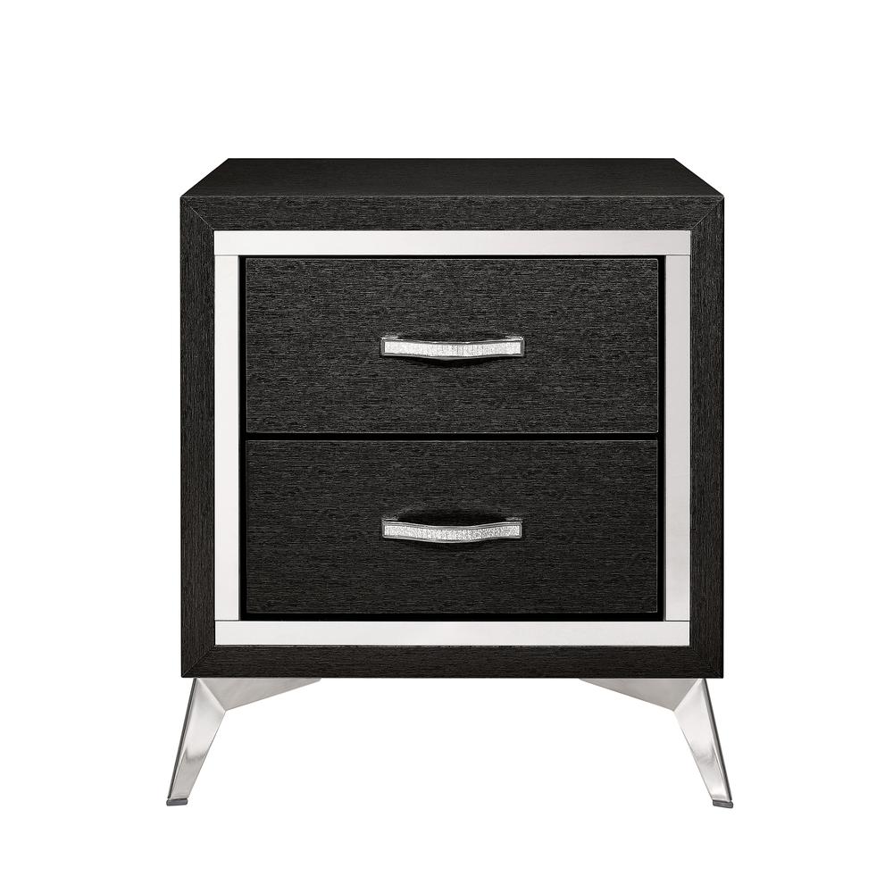 Huxley Nightstand-Black. Picture 2