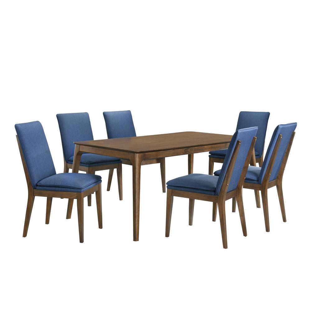 Maggie Dining Table W / 4 Terracotta Chairs. Picture 6