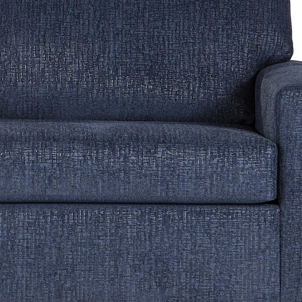 Kylo Blue Polyester Fabric Sofa Couch. Picture 3