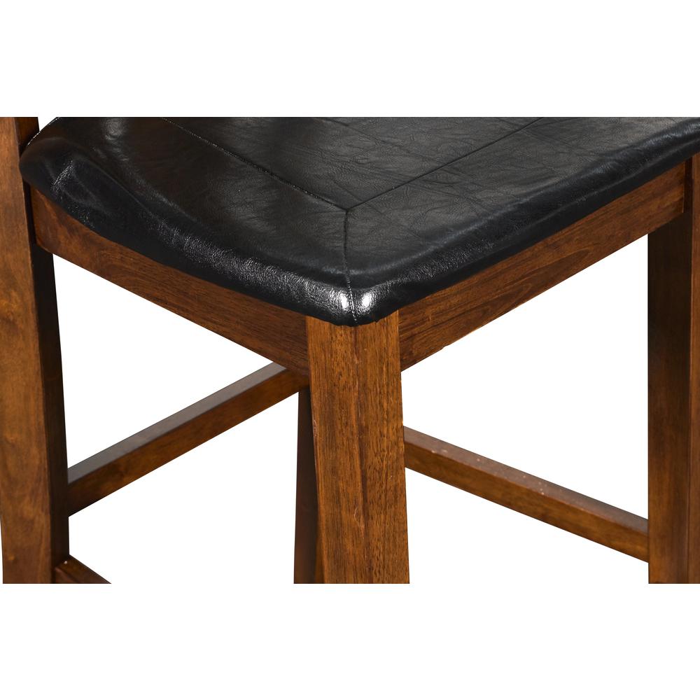 Furniture Dixon 5-Piece Counter Height Dining Set in Dark Espresso. Picture 10