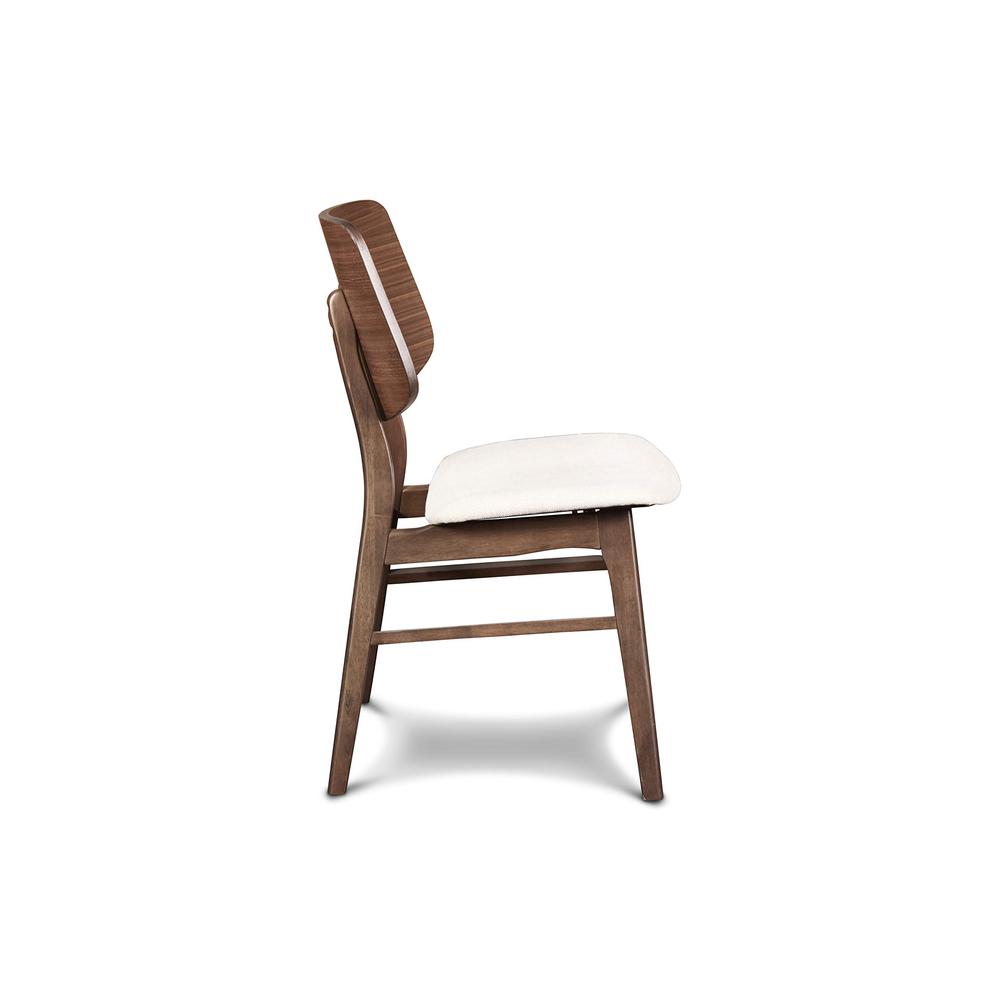 Oscar Walnut Solid Wood Dining Chair (Set of 6). Picture 4