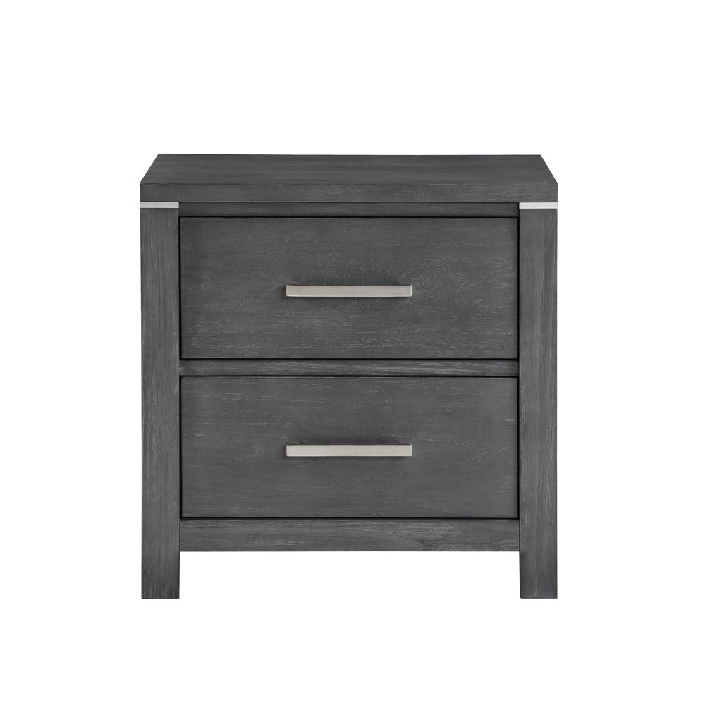 Odessa Nightstand-Charcoal. Picture 2