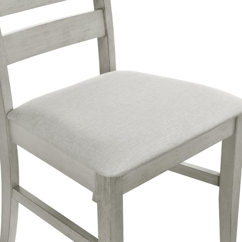 Furniture Pascal Wood Dining Chair in Driftwood (Set of 2). Picture 7
