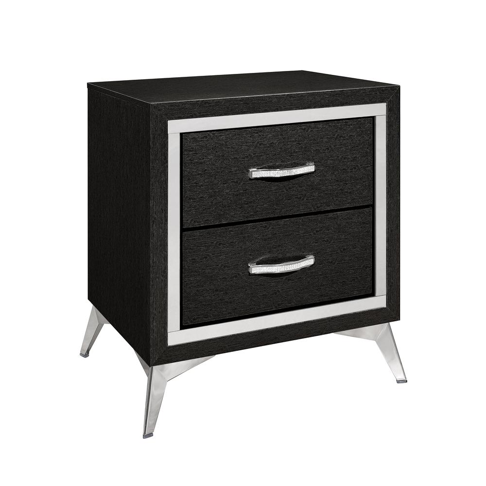 Huxley Nightstand-Black. Picture 1