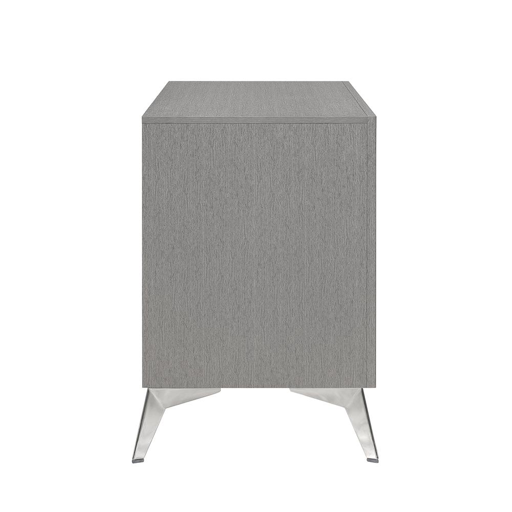 Huxley Nightstand-Gray. Picture 3