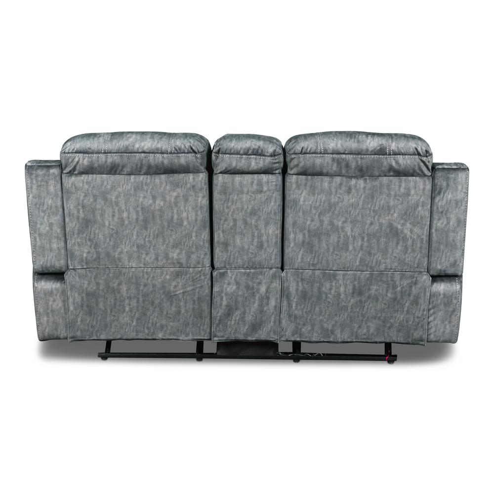 Furniture Tango Polyester Console Loveseat  Speaker in Shadow Gray. Picture 9