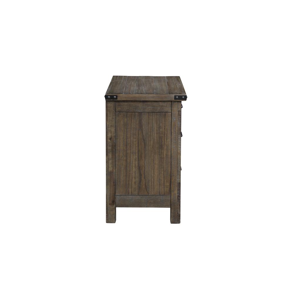 Furniture Galleon Solid Wood Nightstand in Walnut. Picture 6