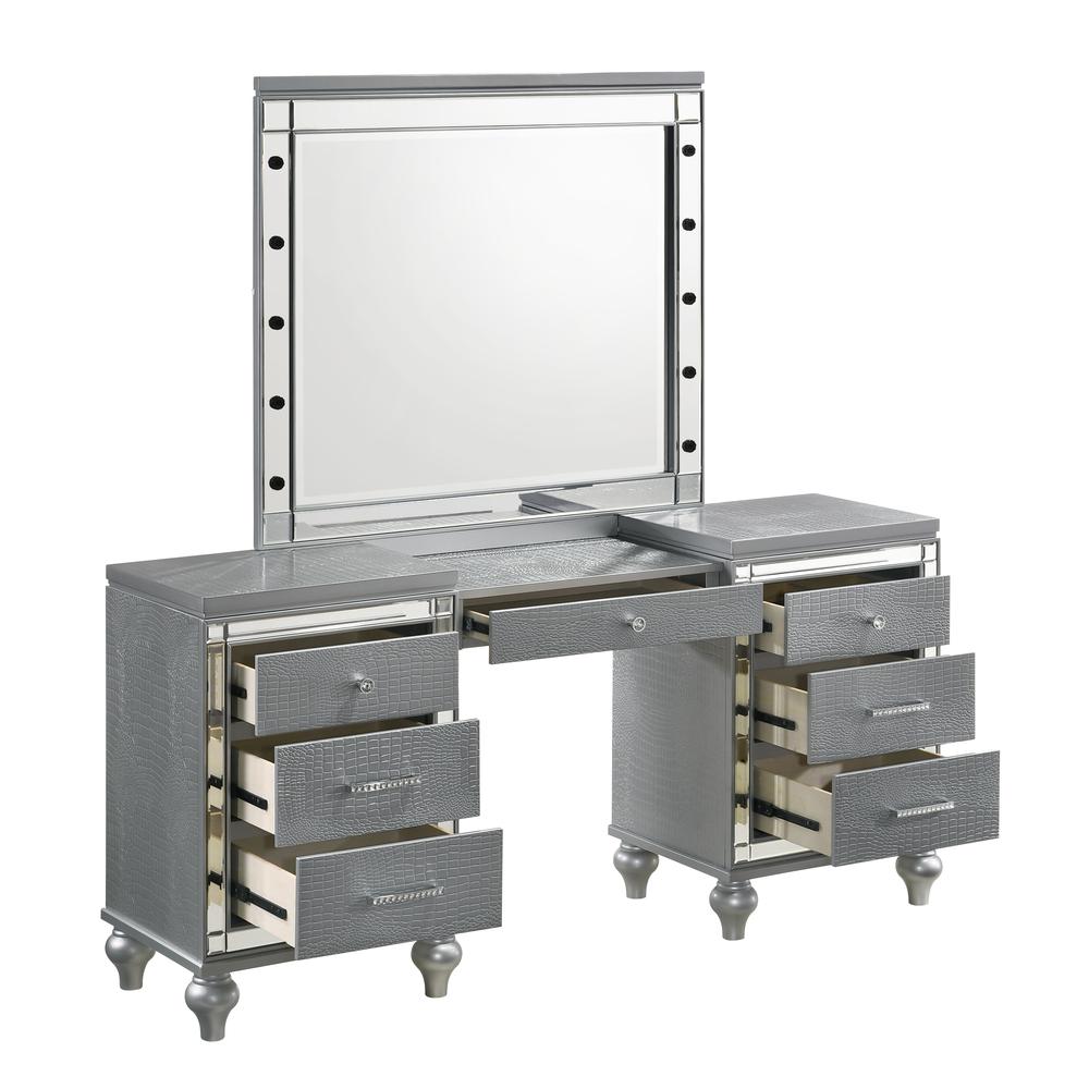 Valentino Vanity Table-Silver. Picture 4