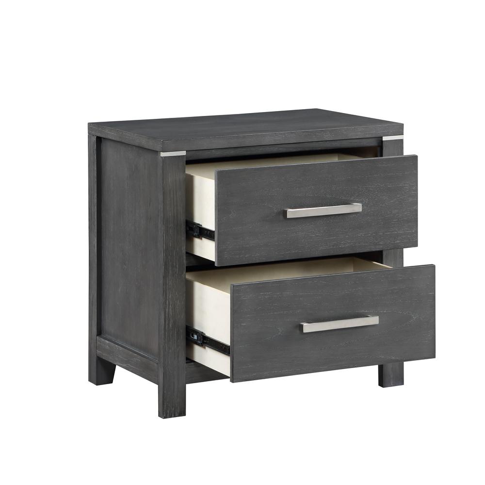 Odessa Nightstand-Charcoal. Picture 4