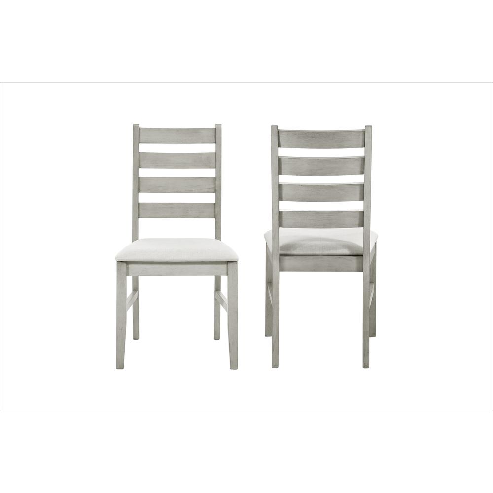 Furniture Pascal Wood Dining Chair in Driftwood (Set of 2). Picture 1