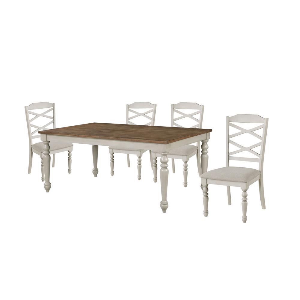 Jennifer Dining Table + 4 Chairs. Picture 1