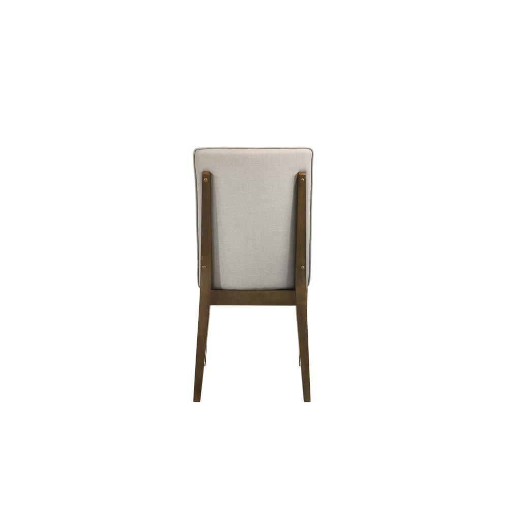 Maggie Dining Chair W/Natural Cushion-Walnut. Picture 5