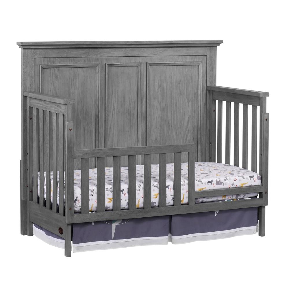 Oxford Baby Kenilworth 4 In 1 Convertible Crib Graphite Gray. Picture 3