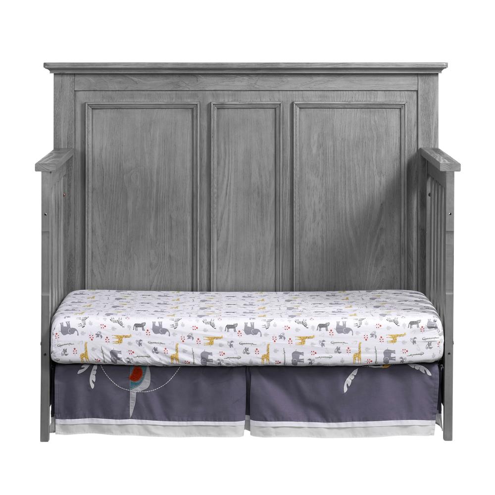 Oxford Baby Kenilworth 4 In 1 Convertible Crib Graphite Gray. Picture 4