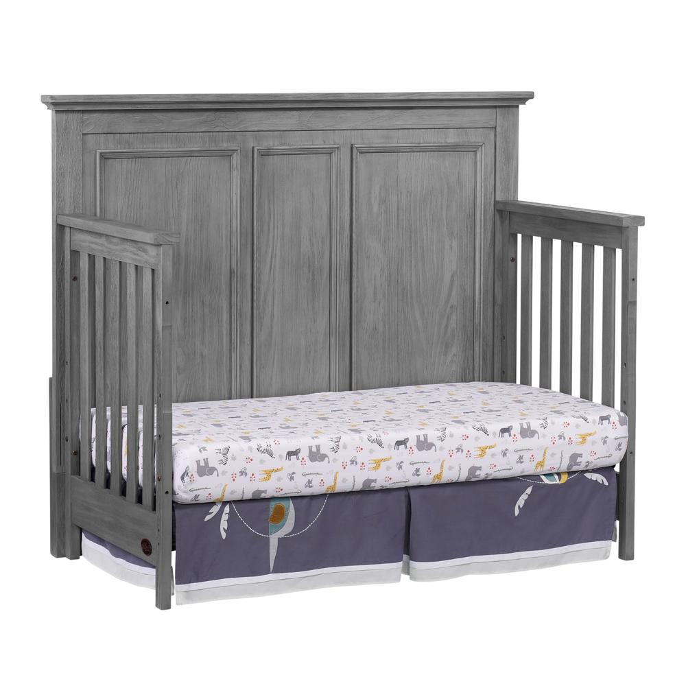 Oxford Baby Kenilworth 4 In 1 Convertible Crib Graphite Gray. Picture 5