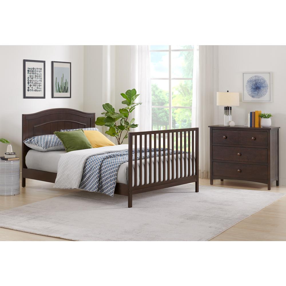Oxford Baby Nolan Full Bed Conversion Kit Espresso. Picture 3