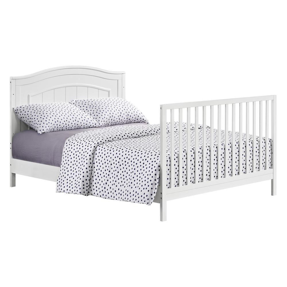 Oxford Baby Nolan Full Bed Conversion Kit Snow White. Picture 2