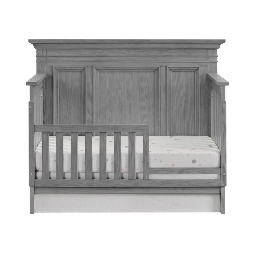 Oxford Baby Weston 4 In 1 Convertible Crib Dusk Gray. Picture 3