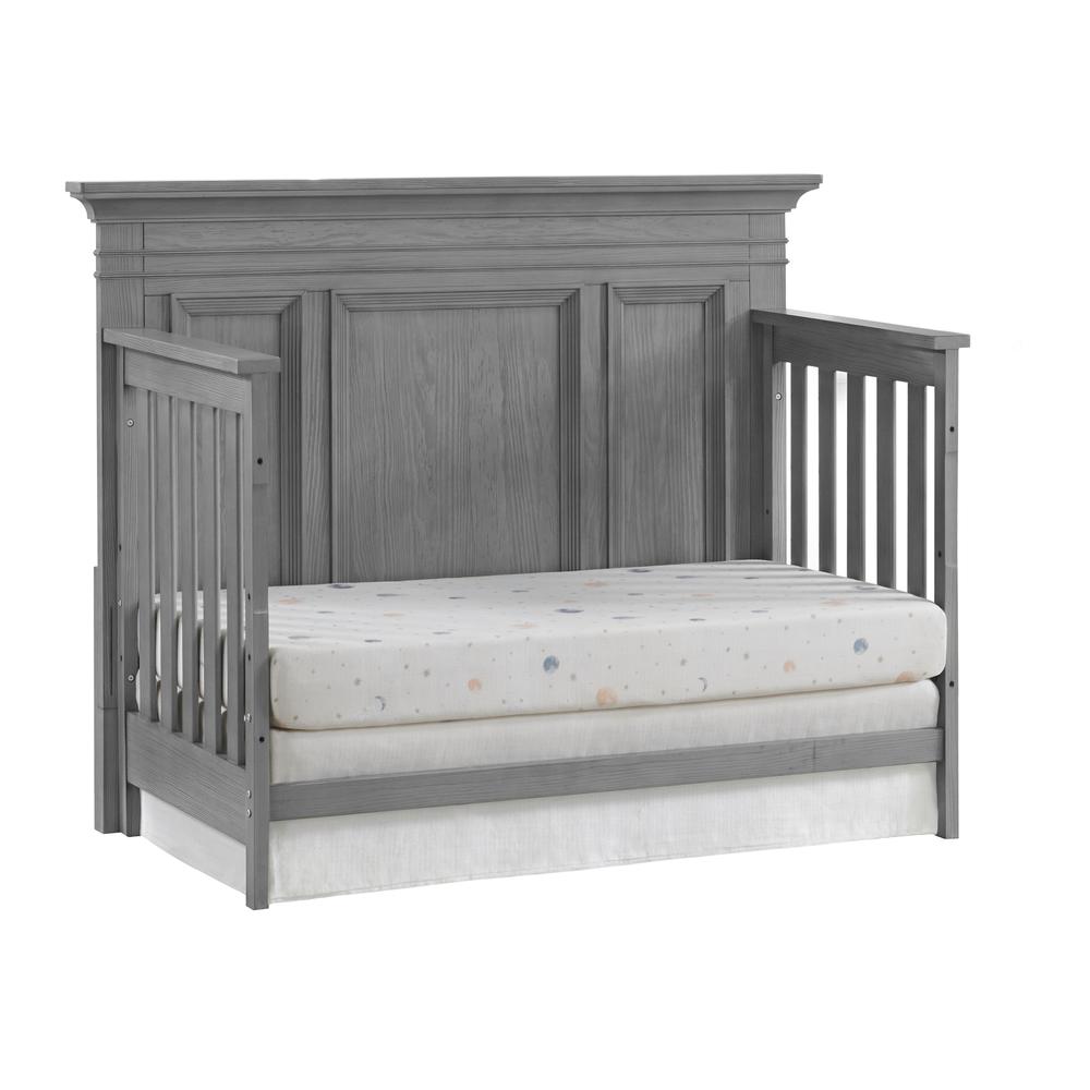 Oxford Baby Weston 4 In 1 Convertible Crib Dusk Gray. Picture 6