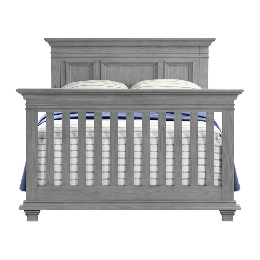 Oxford Baby Weston 4 In 1 Convertible Crib Dusk Gray. Picture 7