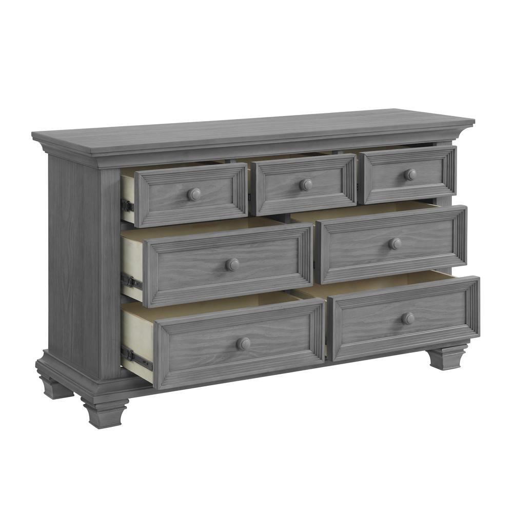 Oxford Baby Weston 7 Dr. Dresser Dusk Gray. Picture 3