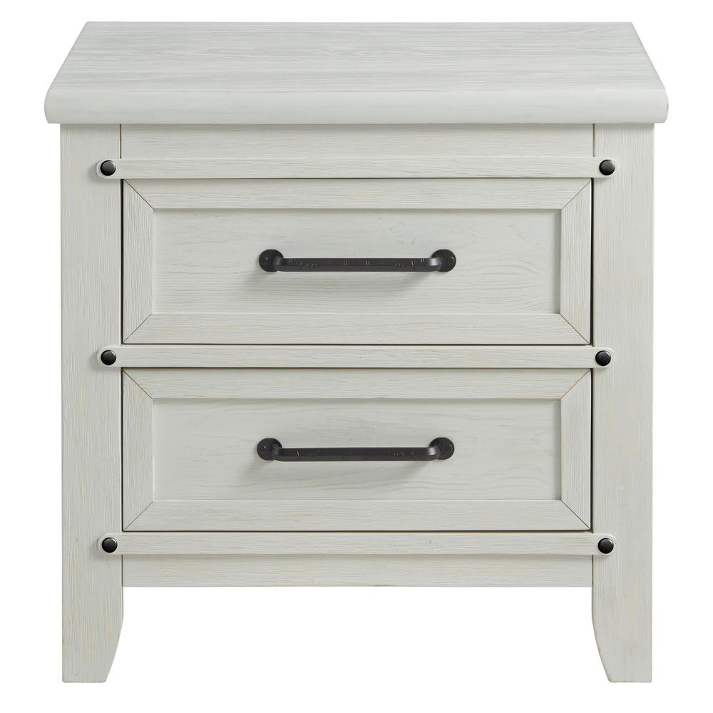 Soho Baby Ellison Nightstand Rustic White. Picture 1