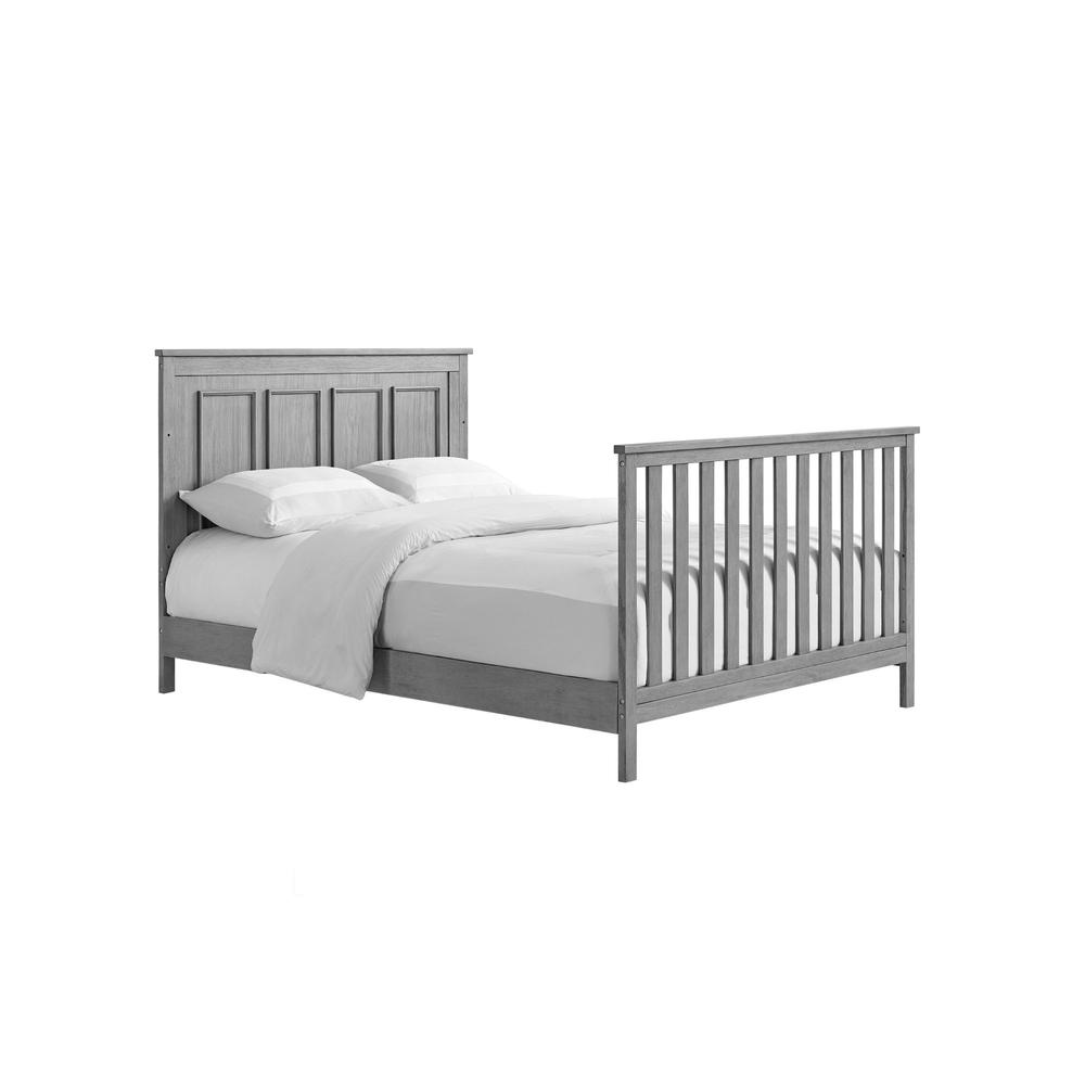 Oxford Baby Bennett Full Bed Conversion Kit Rustic Gray. Picture 3