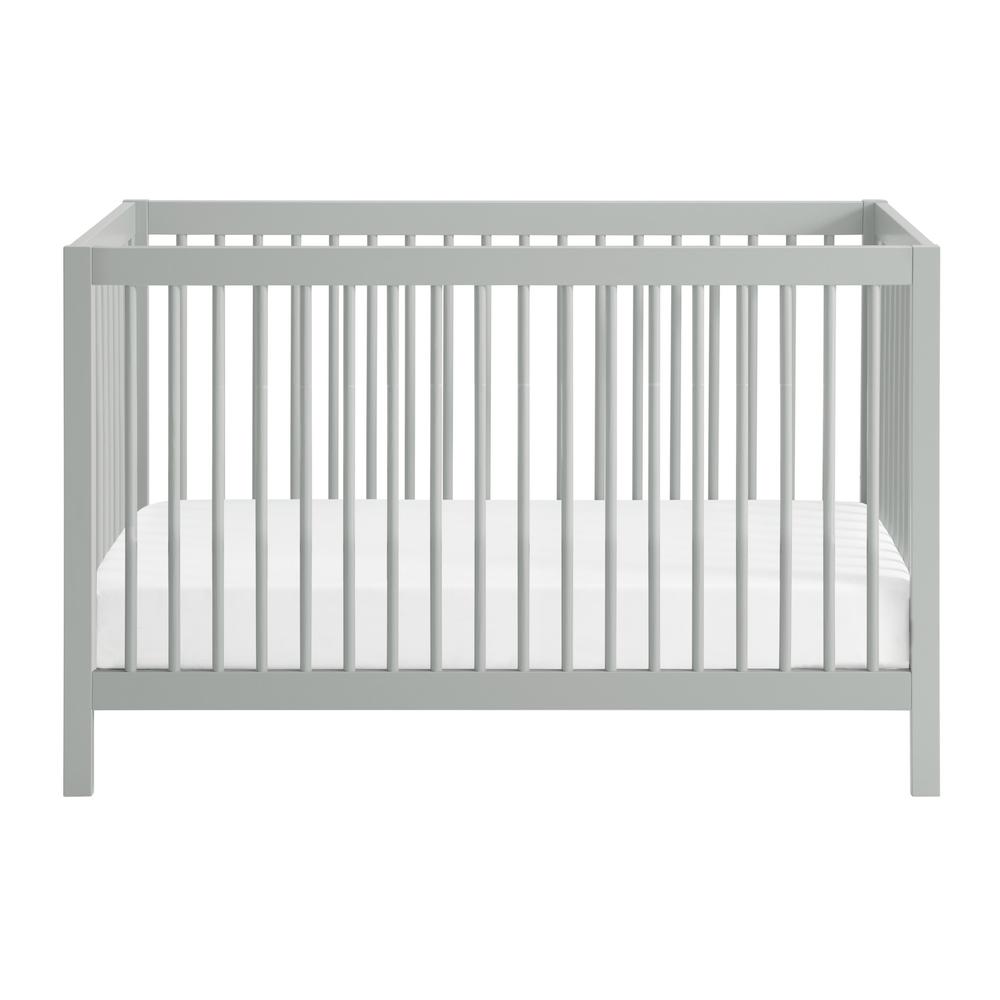 Soho Baby Essential 4 In 1 Island Crib Grey. Picture 1