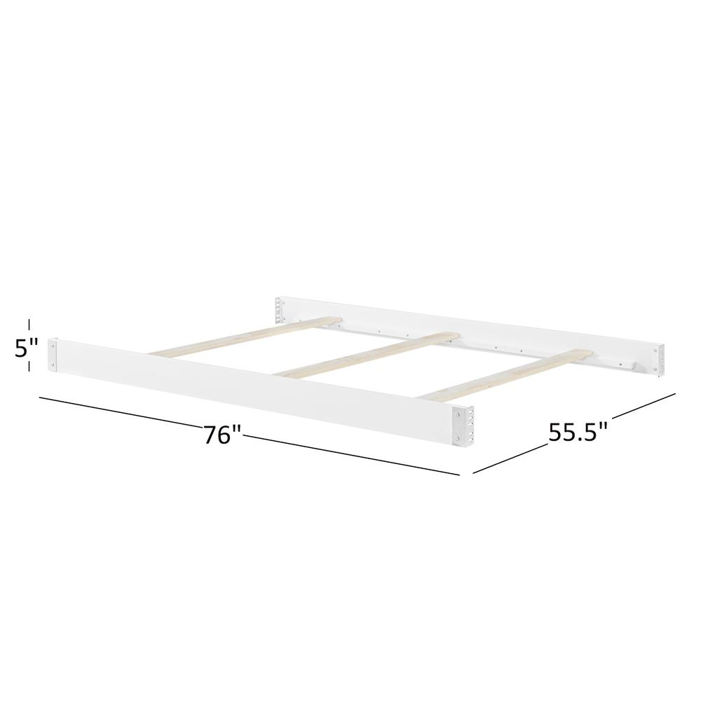 Soho Baby Essential Full Bed Conv Kit White. Picture 5