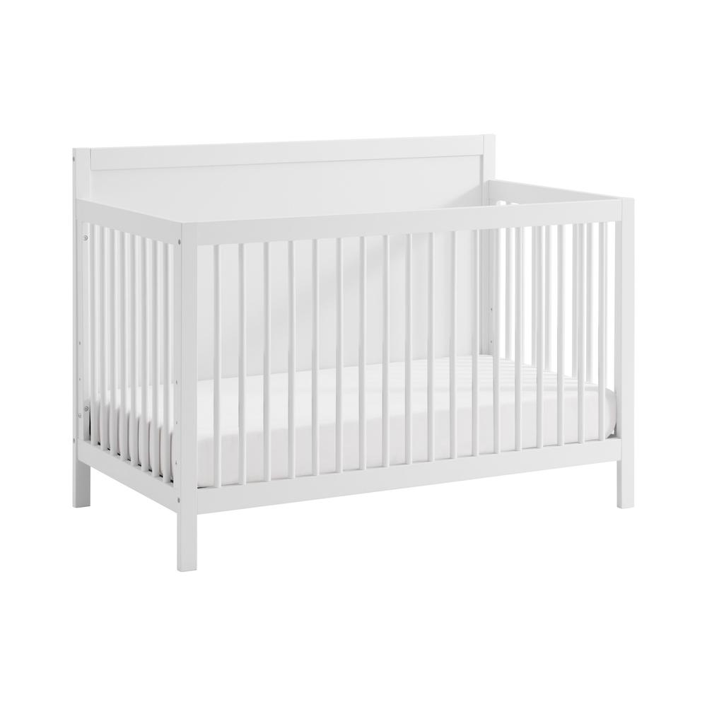 Soho Baby Essential 4 In 1 Panel Crib White. Picture 1