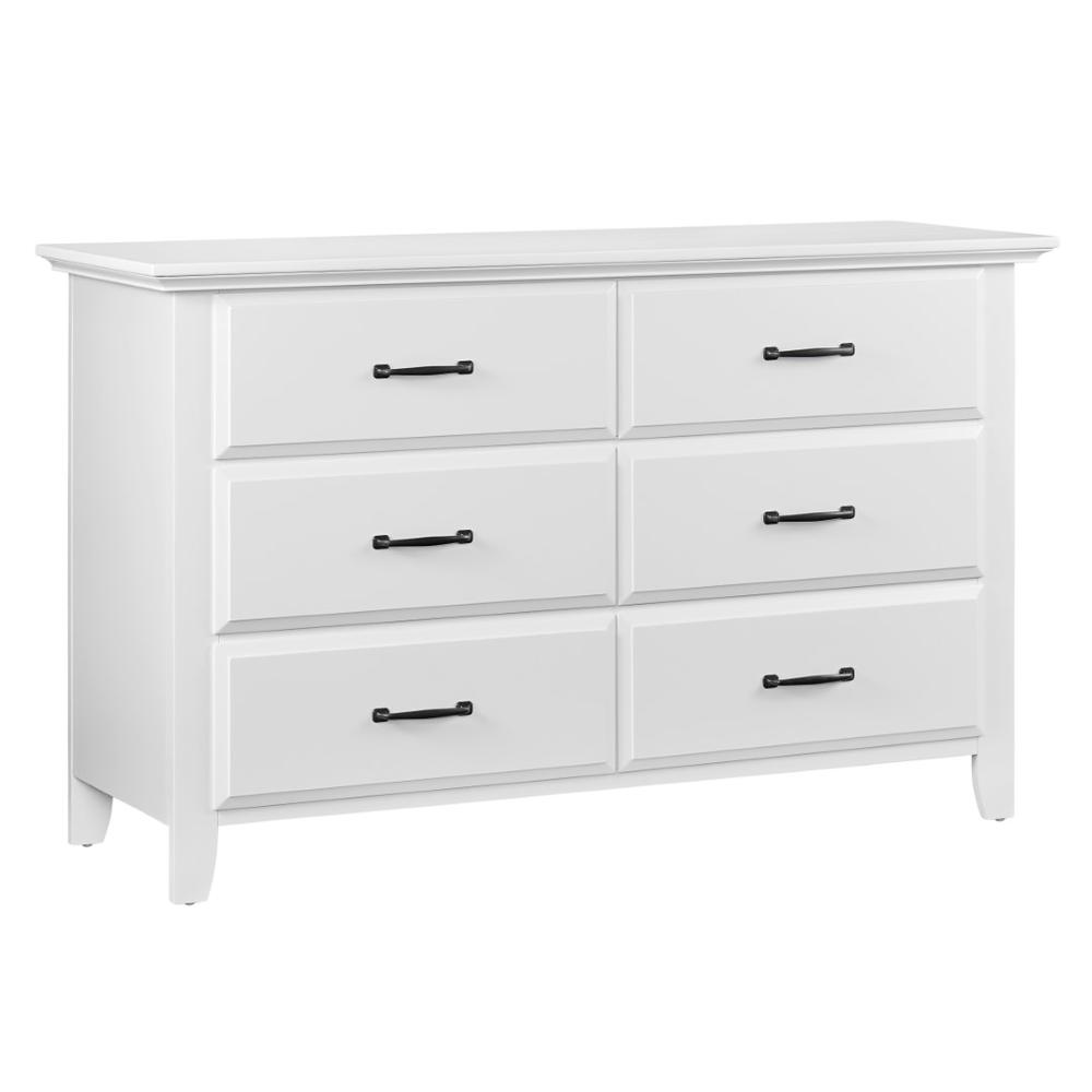 Oxford Baby Willowbrook 6 Dr  Dresser White. Picture 2