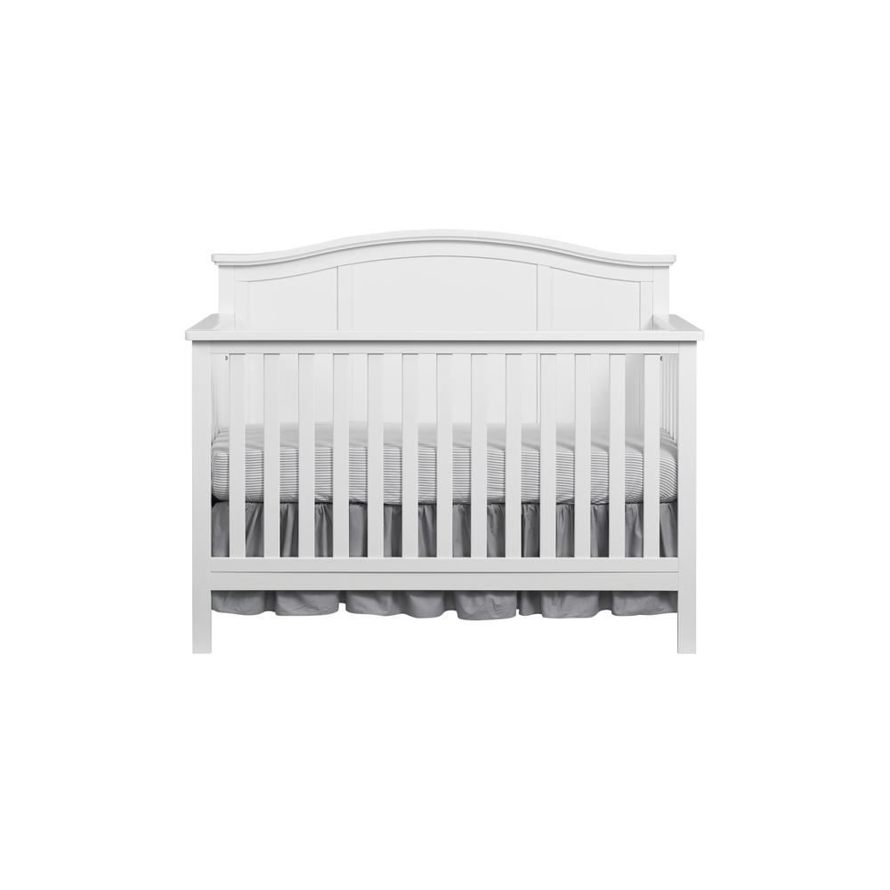 Oxford Baby Emerson 4 In 1 Convertible Crib Snow White. Picture 2