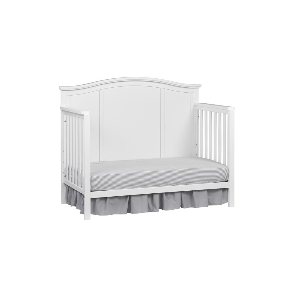 Oxford Baby Emerson 4 In 1 Convertible Crib Snow White. Picture 3