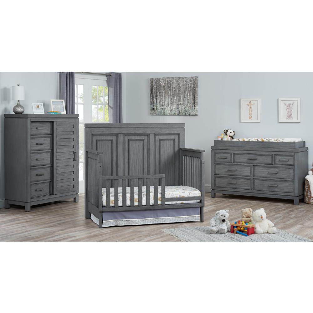 Soho Baby Manchester 4In1 Crib Rustic Gray. Picture 9