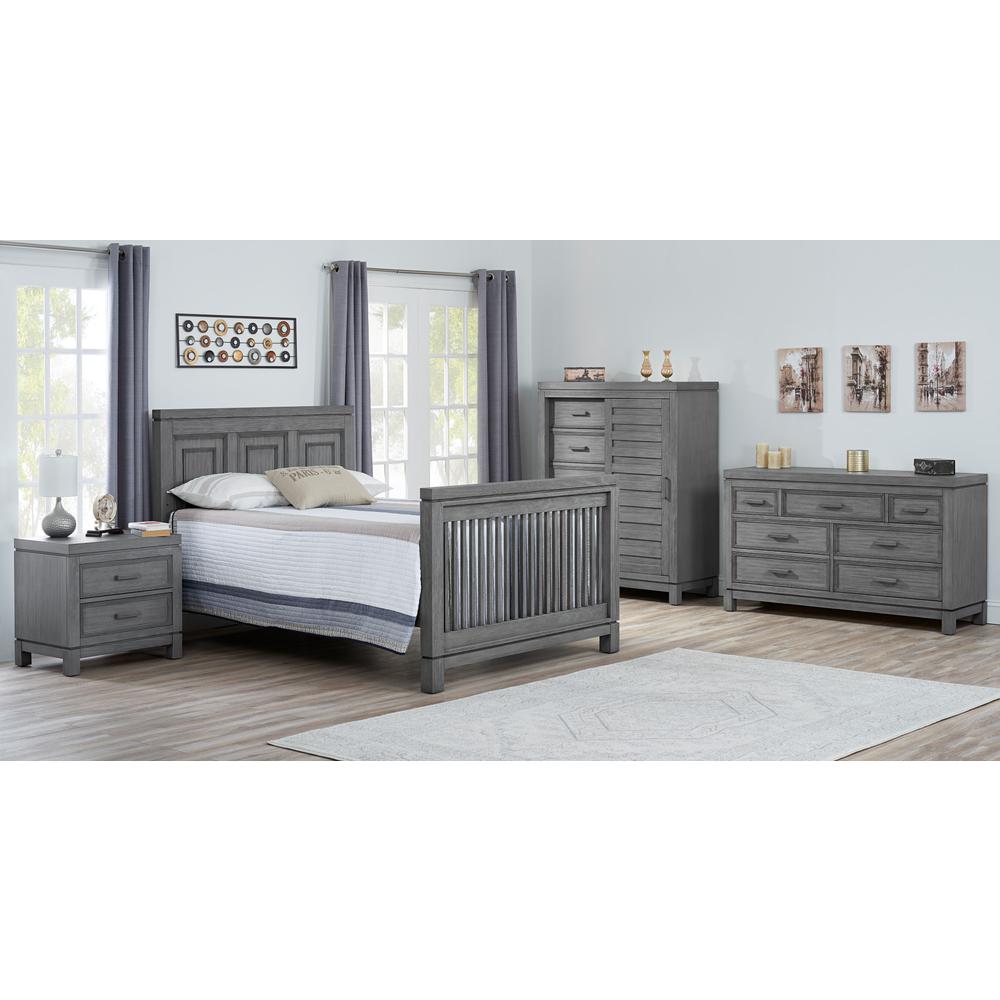 Soho Baby Manchester 4In1 Crib Rustic Gray. Picture 11