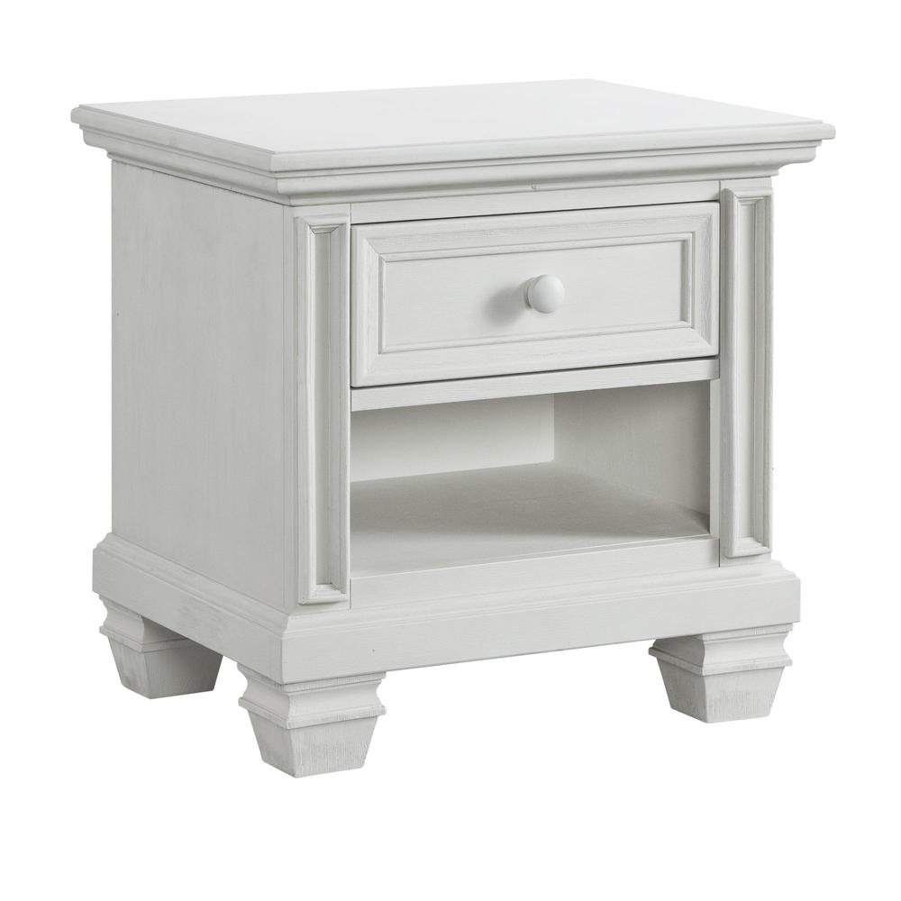 Soho Baby Richmond Nightstand Oyster White. Picture 1