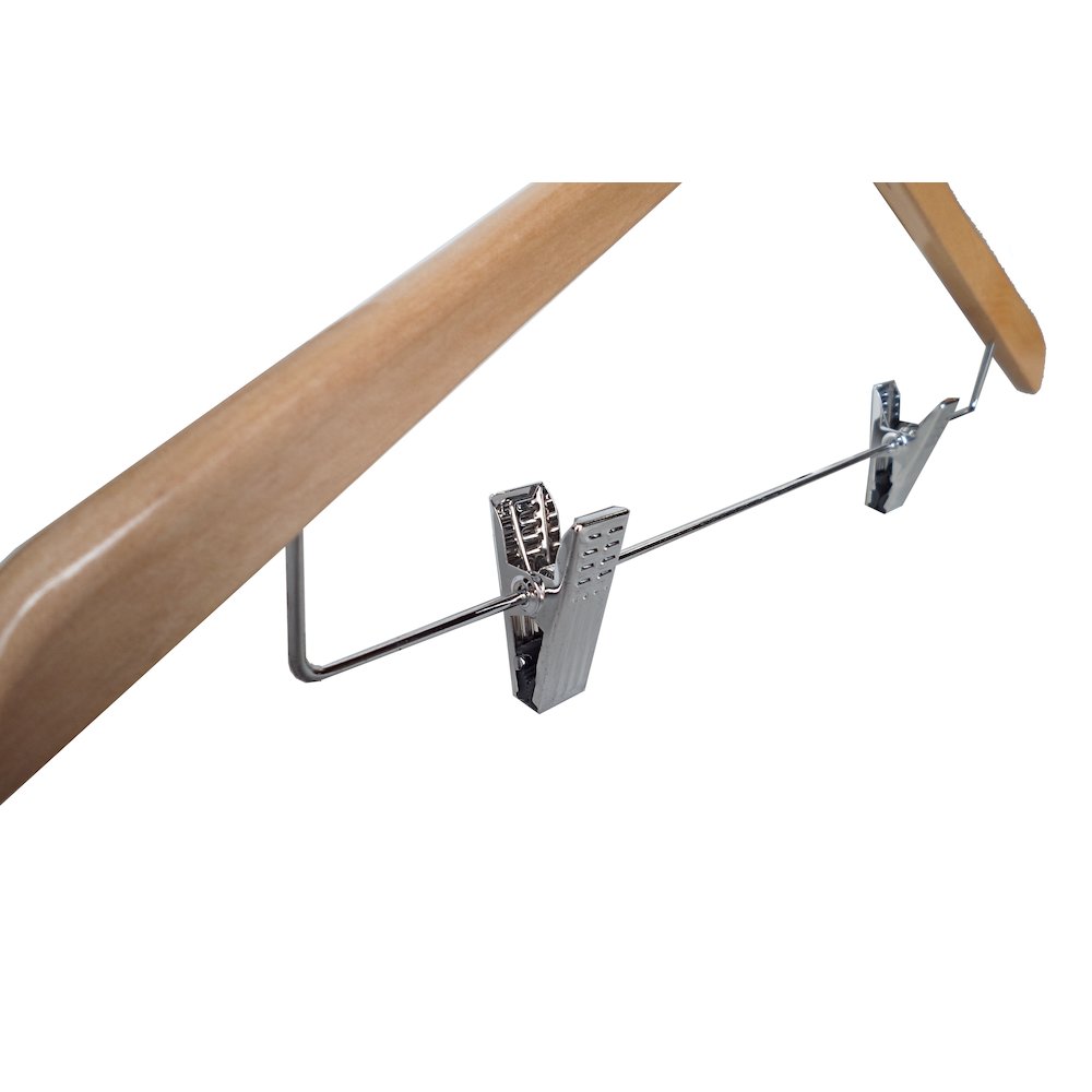 Wooden hanger - concave. Picture 1
