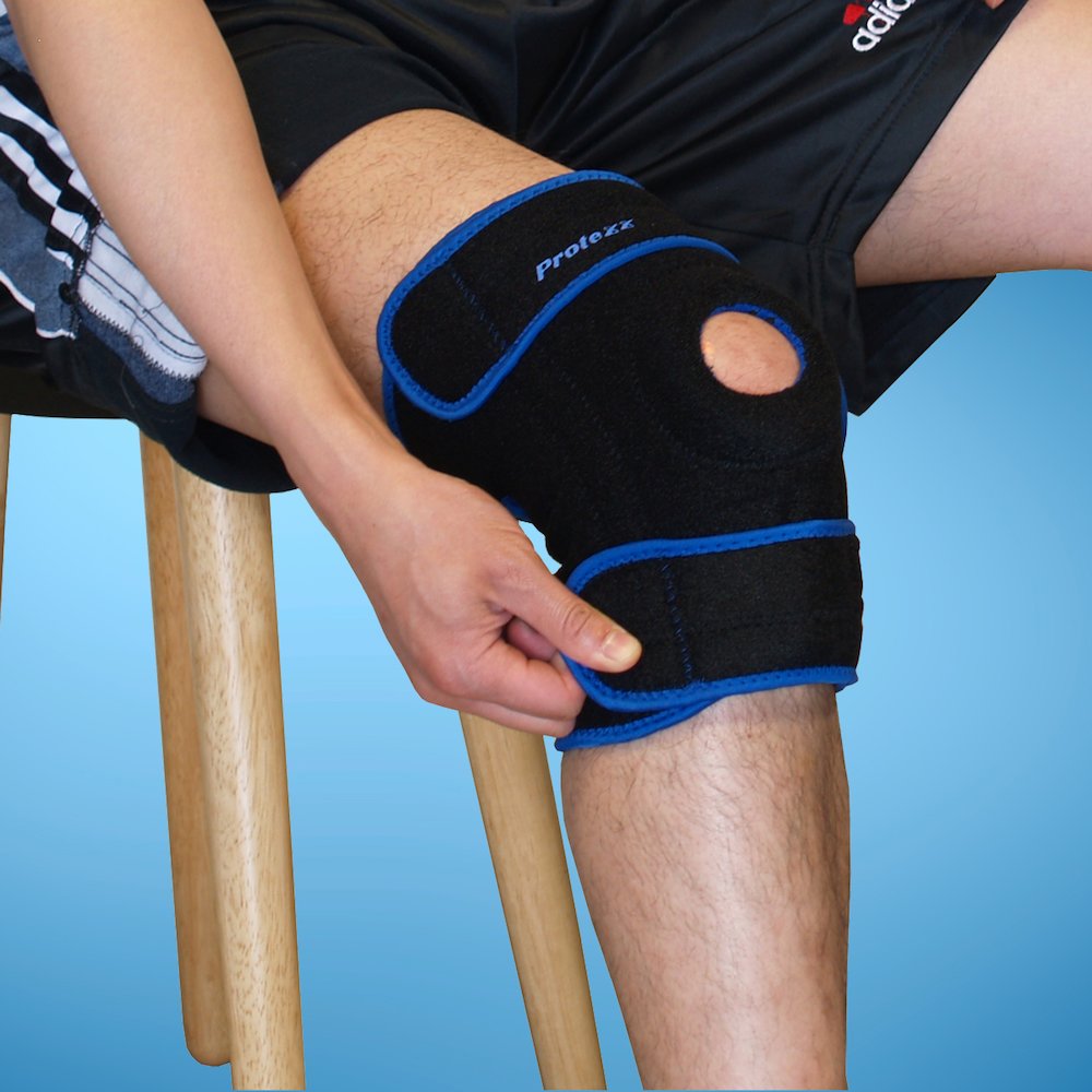 Knee Brace with Plastic Stays. Picture 12