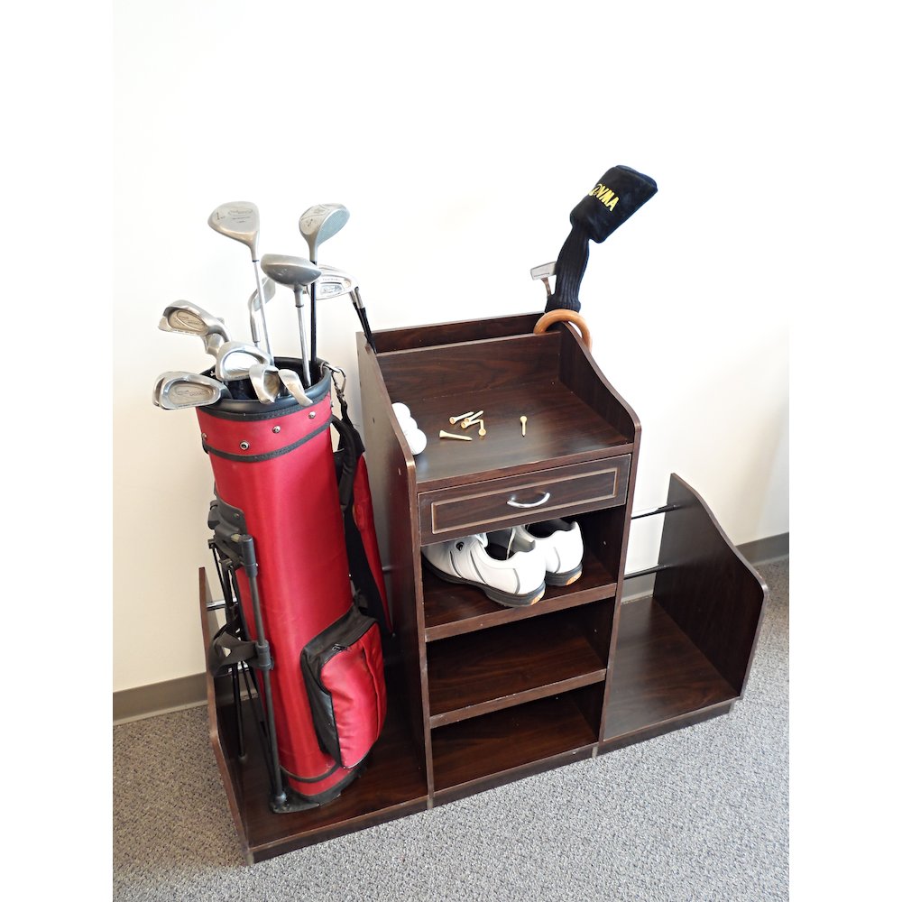 caddy rack golf bag