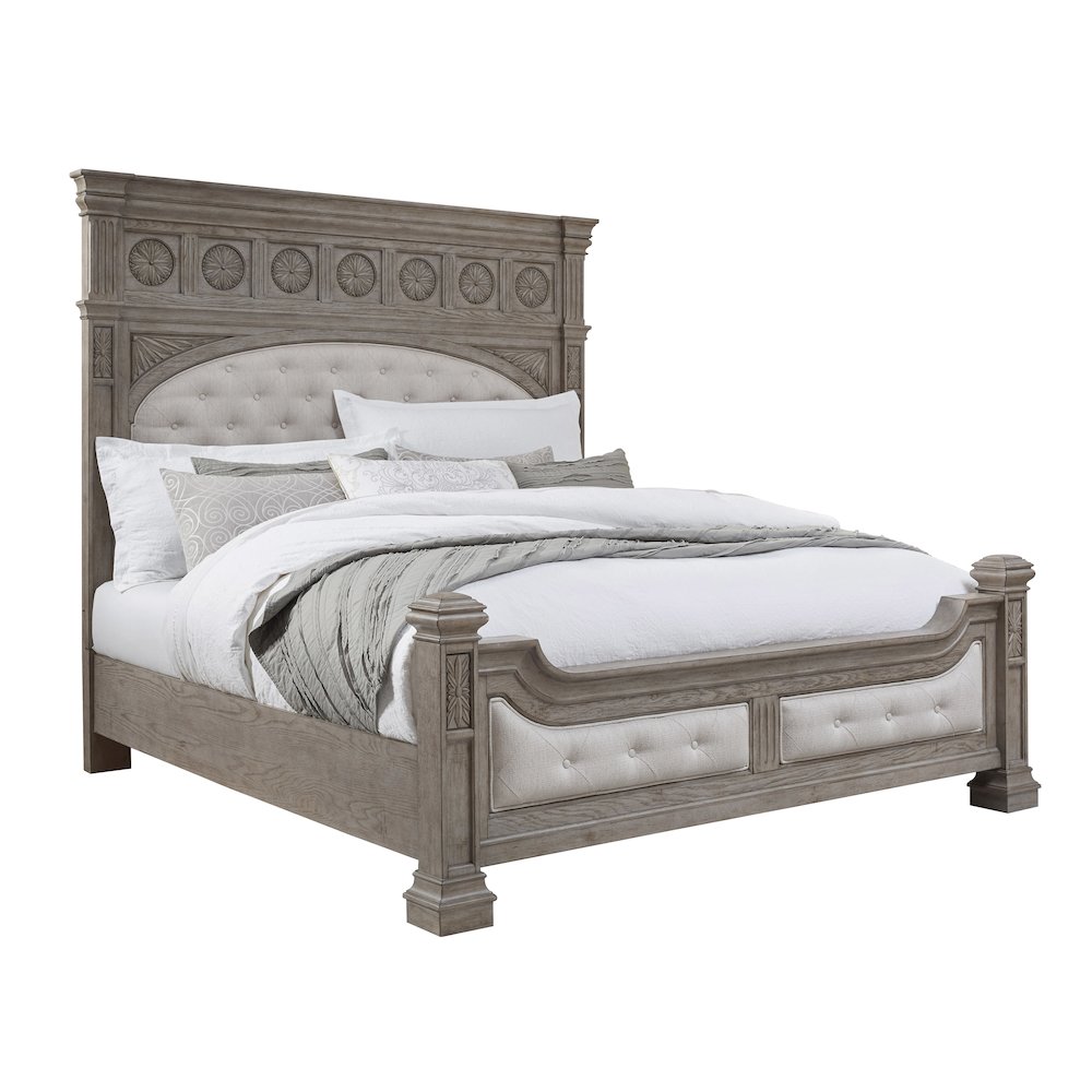 Kingsbury King Panel Bed. Picture 3