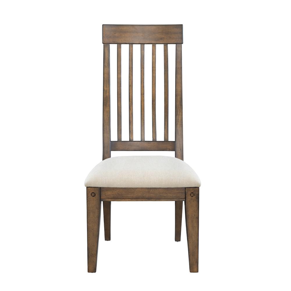 Seneca Dining Side Chair with Upholstered Seat. Picture 2