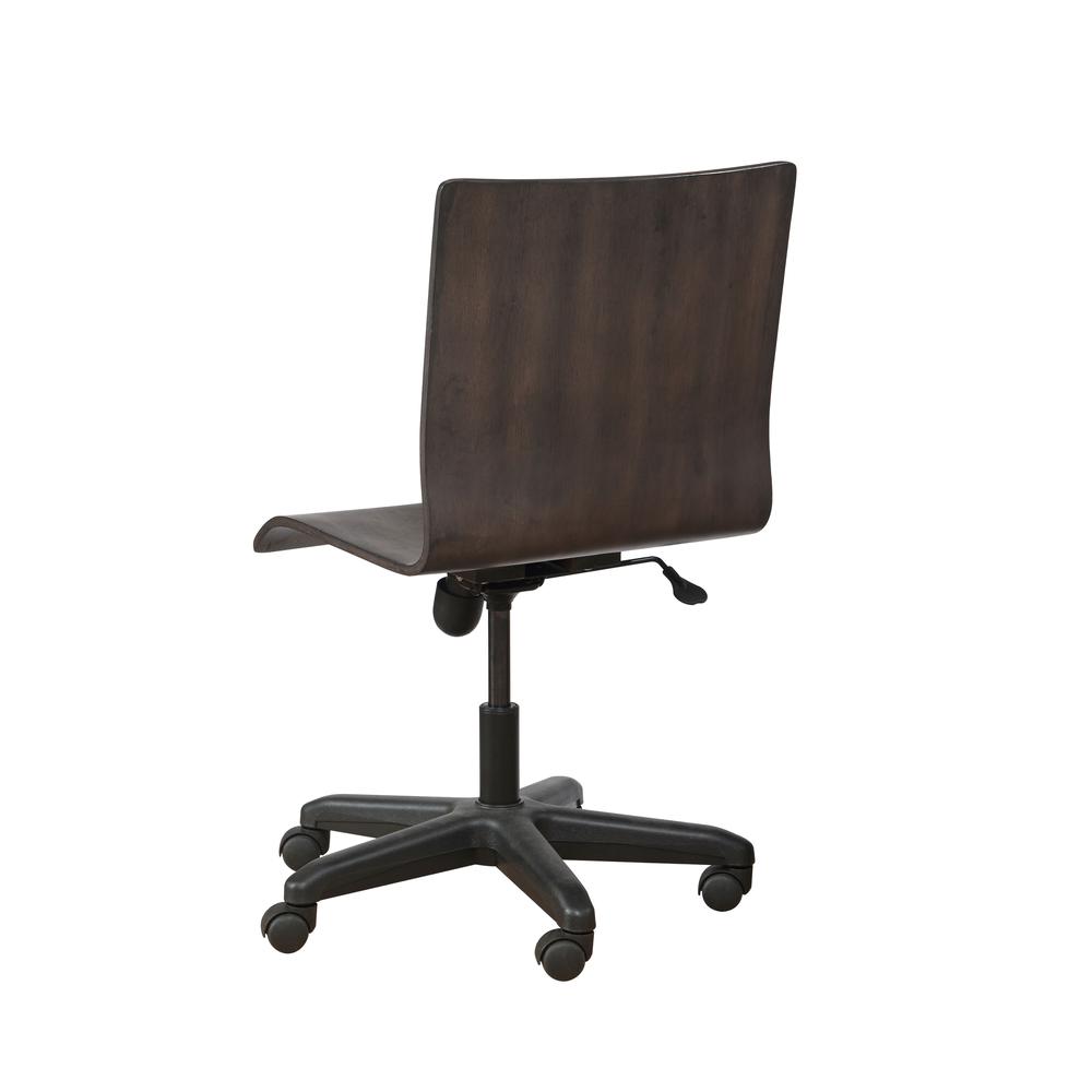 Youth Bedroom Desk Chair in Espresso Brown. Picture 3