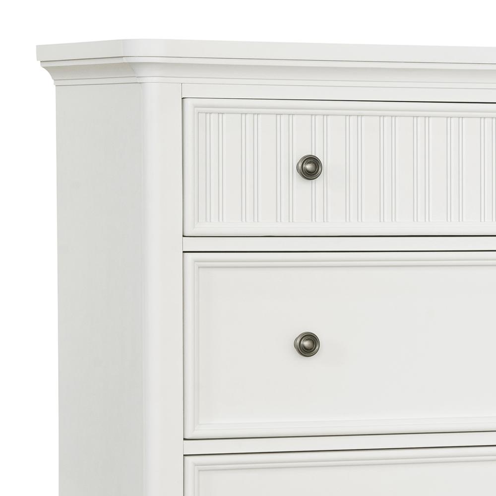 Savannah 4-Drawer Chest - White Finish. Picture 6