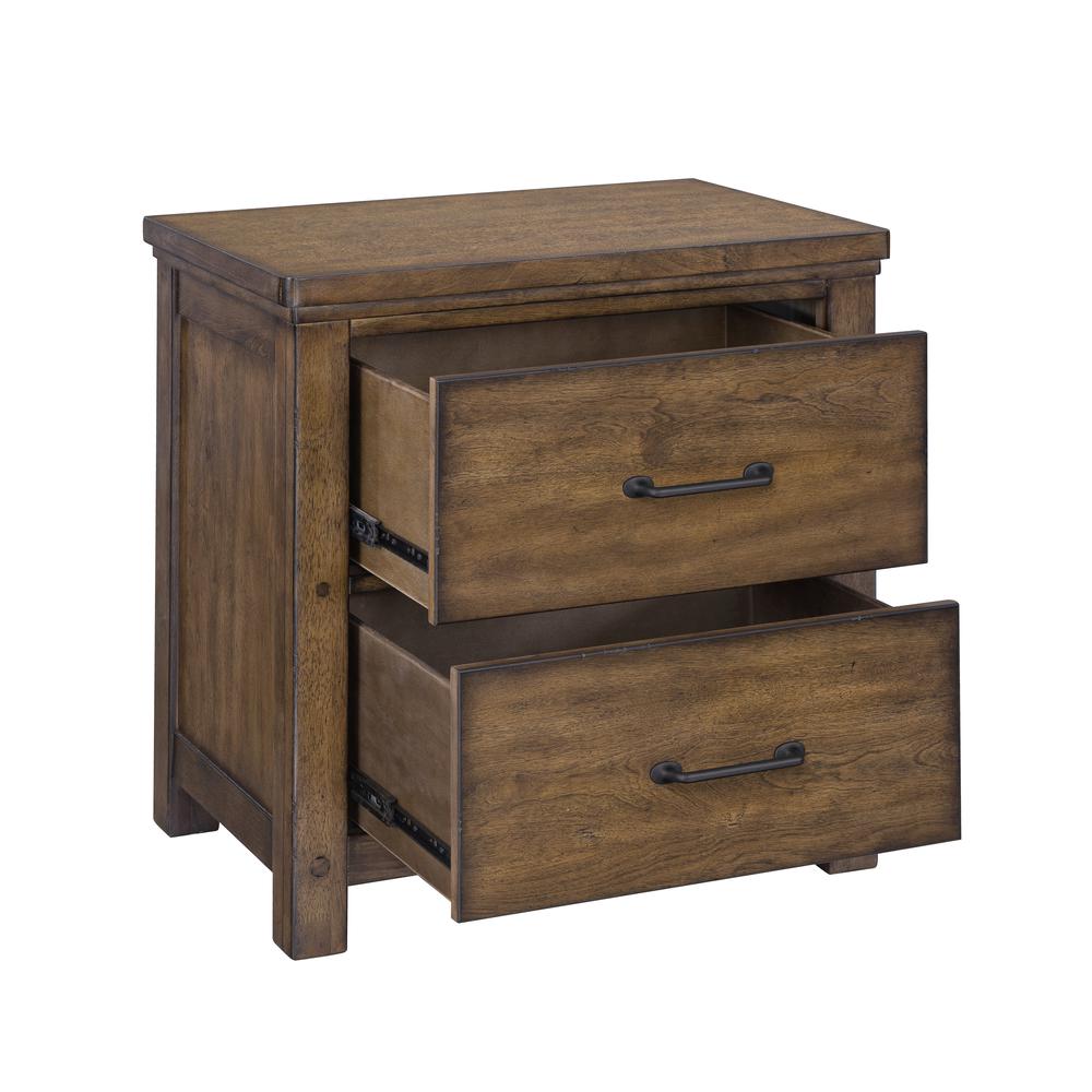 Cambridge 2-Drawer Nightstand with USB. Picture 3