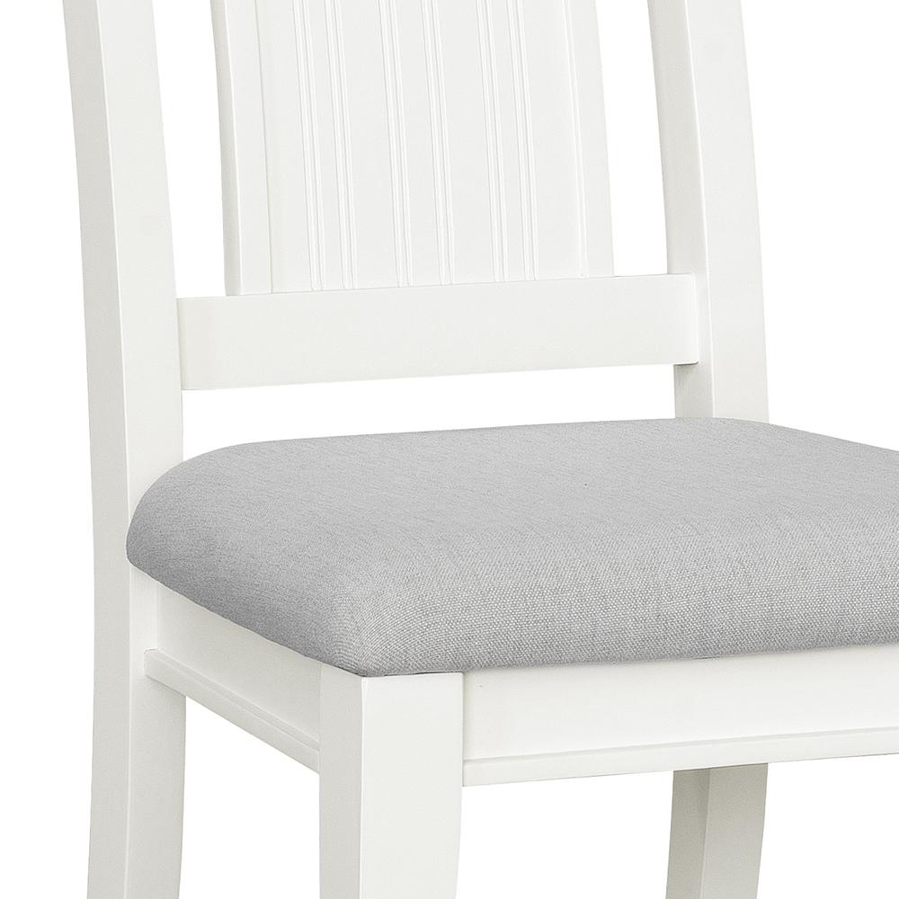 Savannah Desk Chair - White Finish. Picture 5