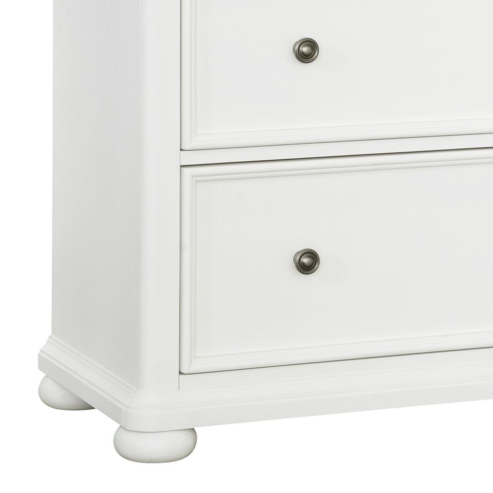 Savannah 4-Drawer Chest - White Finish. Picture 7
