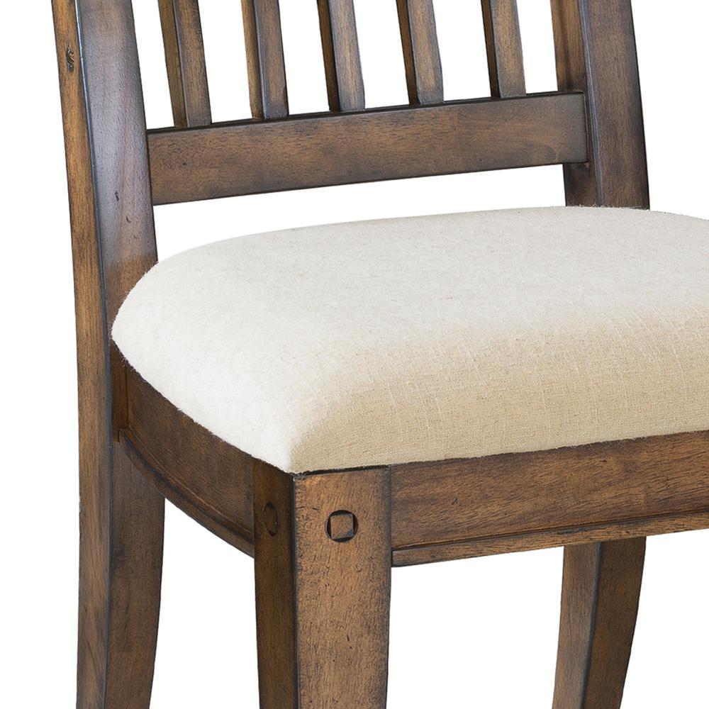 Seneca Dining Side Chair with Upholstered Seat. Picture 5