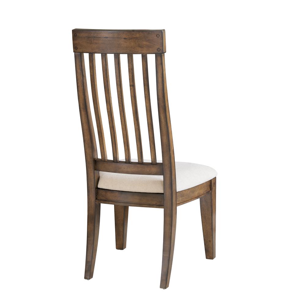 Seneca Dining Side Chair with Upholstered Seat. Picture 4
